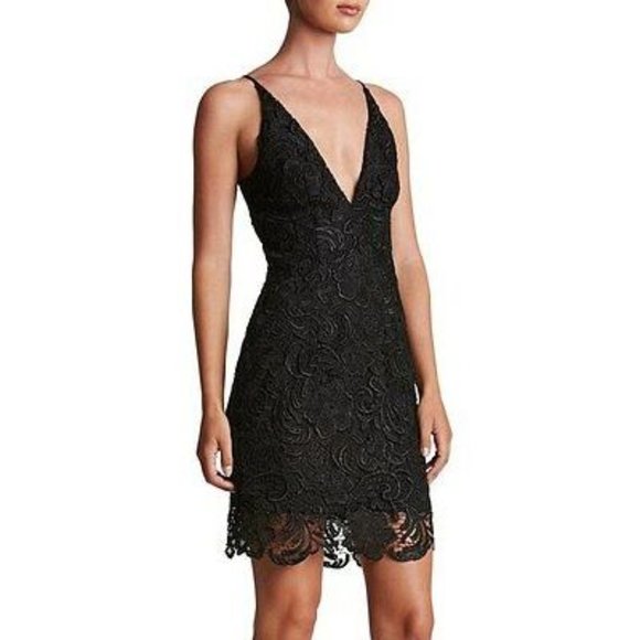 Dress the Population Dresses & Skirts - Dress the Population Black Lace Ava Dress